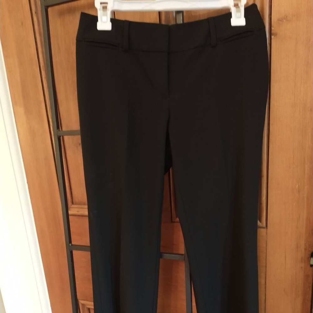 Loft work pants in black
